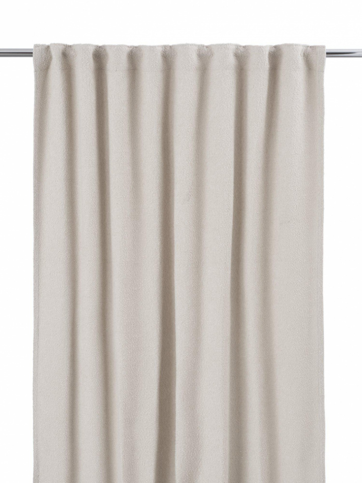 2-pack Verho \'Gina\' 140x280cm - Beige ryhmässä Sisustus / Kankaat / Verhot @ Reforma (1616-20-124)