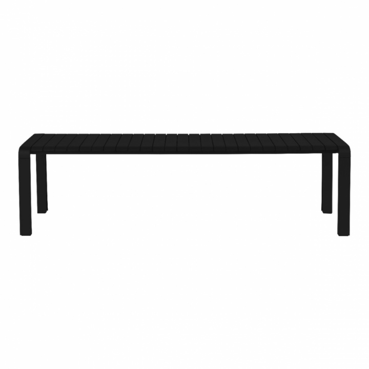 Puutarhapenkki \'Vondel\' 175x45cm - Musta ryhmässä Huonekalut / Ulkokalusteet / Ulkopöydät @ Reforma (1700010)