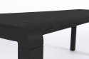 Puutarhapenkki \'Vondel\' 175x45cm - Musta