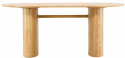 Ruokapöytä \'Luleå\' Soikea 90x180cm- Luonnonvärinen