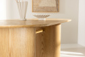 Ruokapöytä \'Luleå\' Soikea 90x180cm- Luonnonvärinen