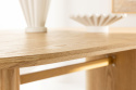 Ruokapöytä \'Luleå\' Soikea 90x180cm- Luonnonvärinen