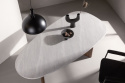 Ruokapöytä \'Grums\' 180x90cm - Ruskea/Marmori