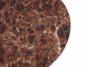 Soittopöytä \'Marble\' L - Ruskea