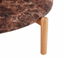 Soittopöytä \'Marble\' S - Ruskea