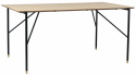 Ruokapöytä \'Hornstull\' 160x90cm - Tammi/Musta