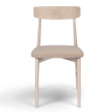 Tuoli \'Ystad\' - Valkoinen tammi/Beige
