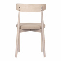 Tuoli \'Ystad\' - Valkoinen tammi/Beige