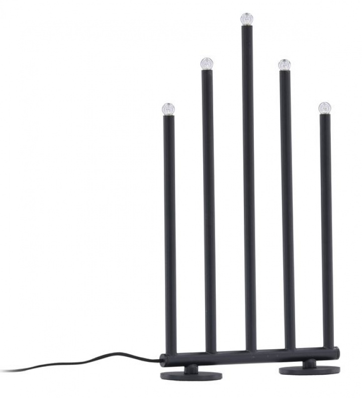 Pöytälamppu \'Vemdalen\' 42cm - Musta ryhmässä Valaistus / Valaisimet / Joulukoristevalot @ Reforma (20068-100)