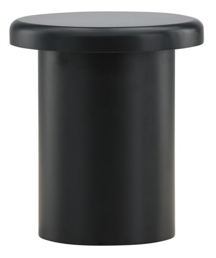 Sivup&ouml;yt&auml; \'Saltstad\' Py&ouml;re&auml; 40cm - Musta ryhmässä Huonekalut / Pöydät / Sivupöydät @ Reforma (20073-100)