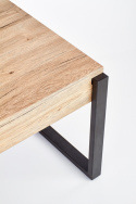 Pöytä \'Wood\' 110x64cm - Luonnonvärinen/Musta