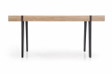 Ruokapöytä \'Yohann\' 170x90cm - Luonnonvärinen/musta