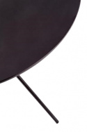 Ruokapöytä \'Fondi\' Pyöreä 80cm - Musta