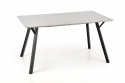 Ruokapöytä \'Barlog\' 140x80cm - Harmaa/Musta
