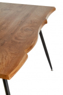 Ruokapöytä \'Norudden\' 120x80cm - Musta/Luonnonväri
