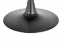 Ruokapöytä \'Carmelo\' Pyöreä 110cm - Puu/Musta