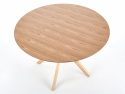 Ruokapöytä \'Nicolas\' Pyöreä 120cm - Luonnonväri