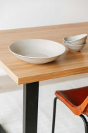 Ruokapöytä \'Radus\' 140x85cm - Tammi/Musta
