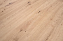 Ruokapöytä \'Bjurholm\' 102-142x102cm - Luonnonväri/Musta