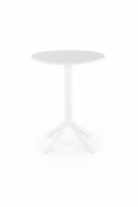 Ruokapöytä \'Calvo\' Pyöreä 60cm - Valkoinen