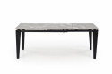 Ruokapöytä \'Felix\' 141-201cm - Harmaa/musta
