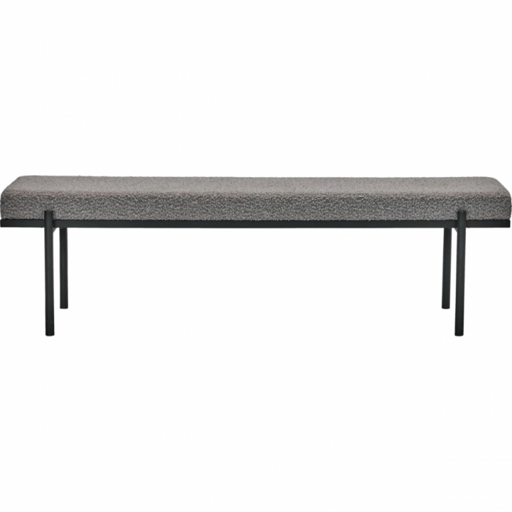 Penkk \'Lao\' 160x45cm - Harmaa ryhmässä Huonekalut / Istumakalusteet / Penkit @ Reforma (209340601)