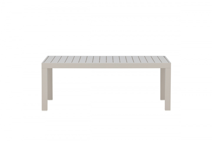 Pöytä \'Capacabana\' 120x45cm - Beige ryhmässä Huonekalut / Ulkokalusteet / Puutarhapöydät @ Reforma (2113-222)