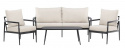 Lounge-setti \'Pozzallo\' - Musta