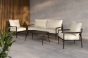 Lounge-setti \'Pozzallo\' - Musta