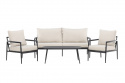 Lounge-setti \'Pozzallo\' - Musta