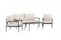 Lounge-setti \'Pozzallo\' - Musta