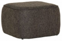 Puffi \'Cube\' - Ruskea