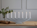Adventtikynttelikkö \'Navida\' - Harmaa