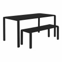 Puutarhapöytä \'Vondel\' - Musta 168,5x87