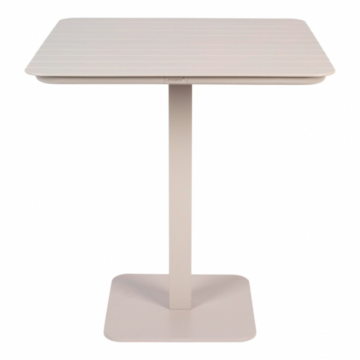 Bistro-pöytä \'Vondel\' 71x71cm - Valkoinen ryhmässä Huonekalut / Ulkokalusteet / Puutarhapöydät @ Reforma (2200030)