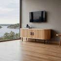 Tv-taso \'Holmvik\' - Luonnonväri/Musta