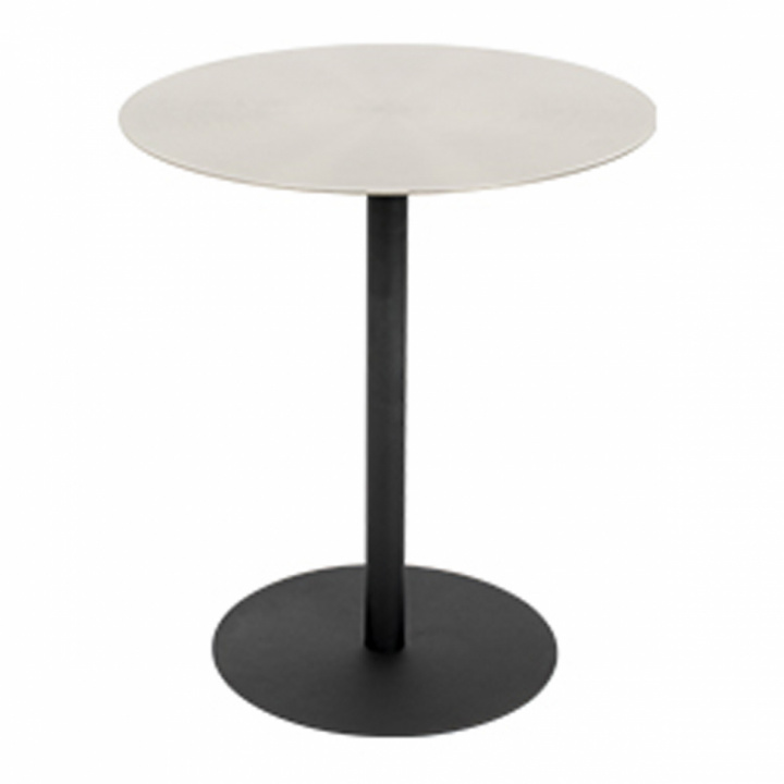 Sivup&ouml;yt&auml; \'Snow\' - Hopea/Musta ryhmässä Huonekalut / Pöydät / Sivupöydät @ Reforma (2300217)