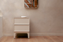 Yöpöytä \'June\' 45x45x60 cm - Beige