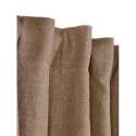 Verho \'Julie\' 2-pakkaus 145x280 - Tumma Ruskea