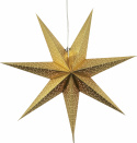 Joulutähti \'Dot\' 70cm - Kulta