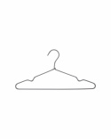 Henkari \'Wire\' 3-pakkaus - Vaaleanharmaa