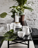 Pöytä ja penkit \'Garden\' 160x60cm - Musta