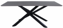 Matbord \'Skellefteå\' 180x90cm - Musta