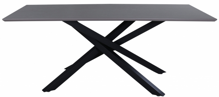 Matbord \'Skellefteå\' 180x90cm - Musta ryhmässä Huonekalut / Pöydät / Ruokapöytä @ Reforma (29892-858)