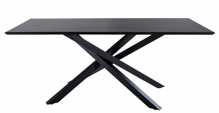 Matbord \'Antica\' 180x90cm - Musta ryhmässä Huonekalut / Pöydät / Ruokapöytä @ Reforma (29892-888)