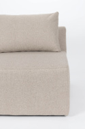 Soffa `Element Prosper Chaise Left´ - Kappuccino