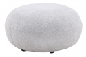 Puff \'Liguria\' - Vaaleanharmaa