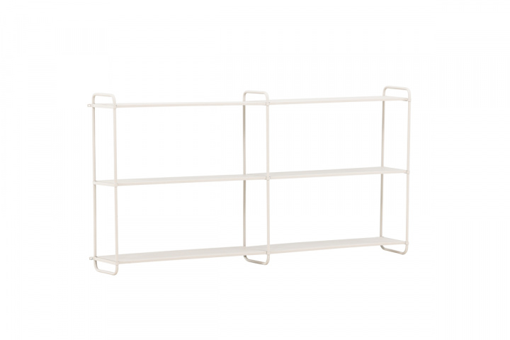Hylla \'Fontaine\' 122cm- Beige ryhmässä Huonekalut / Hyllyt & säilytys / Seinähyllyt @ Reforma (30051-101)