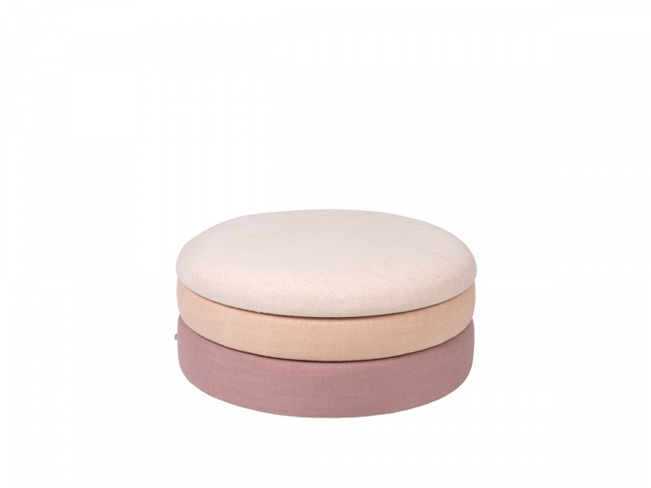 Puffi \'Pond\' S - Vaaleanpunainen ryhmässä Huonekalut / Sohvat / Istuintyynyt & Jalkatuet @ Reforma (31000201)