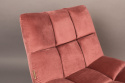 Tuoli \'Bar\' - Sametti/Rosa